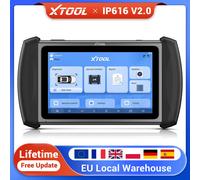 Scanner automobile bidirectionnel XTOOL InPlus IP616 : outil de diagnostic avec plus de 34 services de réinitialisation, mises à jour gratuites à vie, scanner OBD2, CAN FD, DoIP, FCA XTOOL IP616 V2.0