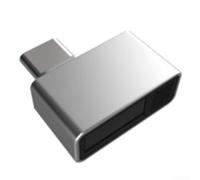 Scanner biométrique de type C pour ordinateur portable, lecteur d'empreintes digitales de type C, dispositif de sécurité USB pour une connexion facile