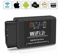 Scanner Code De Défaut - Elm327 - Obd2 Valise Diagnostic Auto - Wifi - Multimarque - Compact