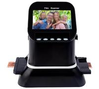 Scanner Convertisseur De Film Et De Diapositives Tout-en-1 22 MP, Scanner De Film Haute Résolution 120 avec Écran LCD De 4,3 Pouces, Convertisseur De Film Numérique 35 Mm 135 126KPK
