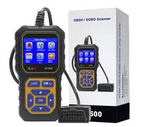 Scanner d'appareil de Diagnostic OBD2, iKiKin Outil de Diagnostic du système du Moteur Vérifiez Le Moteur Moteur Lecteur de Codes d'erreur adapté Les protocoles OBDII/EOBD (Bleu)