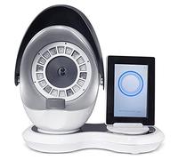 Scanner de capteur d'analyse de la peau faciale, 12 millions de technologie AI, 10 fonctions principales d'analyse de la peau, 3 sources de lumière, idéal pour les salons de beauté