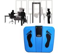 Scanner de chaussures portable, détecteur de métaux à piles avec alarme sonore LED, facile à utiliser pour la sécurité des aéroports et le dépistage d'événements