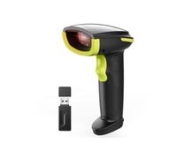 Inateck Scanner de Code-Barres Bluetooth AI, Scanner de Code 1D sans Fil, Scanner Portatif avec APP et SDK, Batterie 2000mAh, BCST-21 AI Vert