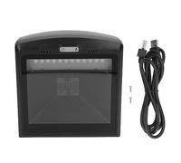 Scanner de code-barres mains libres, grand écran, scanner de codes à barres QR 2D automatique pour bureau pour paiement.