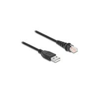 DeLock Câble USB 90611 – USB 2.0, USB-A mâle, RJ50, 2,00 m, noir