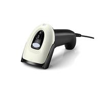 Scanner de Codes à Barres, Scanner De Codesbarres Filaire USB Portable, Lecteur Automatique 1D QR CCD