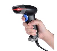 Scanner de Codes à Barres USB 2D QR 1D CCD lumière Rouge PDF417 Lecteur de Codes à Barres à Balayage d'écran prenant en Charge Plusieurs Langues pour Le paiement Mobile Wechat