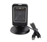 Scanner de Codes-Barres 2D Mains Libres et Lecteur de Code QR omnidirectionnel avec Interface de Bureau Filaire USB, Technologie de capteur CMOS, Compatible avec Les systèmes