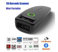 Scanner de codes-barres 2D Mini 2.4G sans fil Bluetooth Portable 1D 2D QR Code matrice de données lecteur PDF417 avec fonction de stockage TD-W7