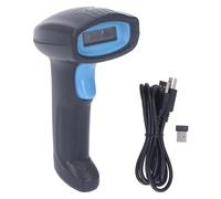 Scanner de Codes-Barres 2D sans Fil, Lecteur de Code QR 1D 2D Portable Haute Vitesse avec connectivité Bluetooth USB 3 en 1 pour Les supermarchés, logistique, Livraison Express,