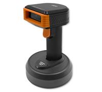 Scanner de codes-barres et lecteur QR sans fil Qoltec | 1D 2D | 2,4 GHz | + stat