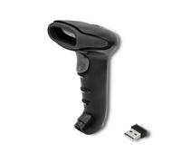 Scanner de codes-barres et lecteur QR sans fil Qoltec | 1D 2D | USB | 2,4 G | Ra