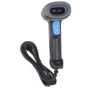 Scanner de Codes-Barres Filaire Kuuleyn, Scanner de Codes-Barres Portable, Scanner de Codes-Barres Filaire USB 1D 2D, Lecteur de Codes QR à réponse Rapide et lumière Rouge pour