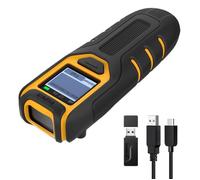 Inateck Lecteur de codes-barres BCST-47 – 2D sans fil Bluetooth/2,4 GHz + USB, écran, 2600 mAh