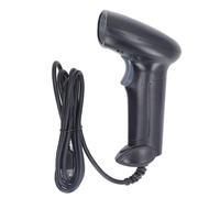 Scanner de Codes-Barres USB Filaire pour Codes QR 1D 2D avec processeur 32 Bits, Lecteur Portable Compatible avec Linux et OS X, numérisation Automatique et Stockage de 40 000