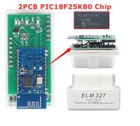 Scanner De Diagnostic De Voiture Super Mini,Double Pcb,Compatible Bluetooth,Android,Ios,Wifi,Elm 327,V2.1,Obd,Obd2,Elm327,V1.5,Pic18f25k80 - Type 2pcb Bt Elm327 V1.5 #B