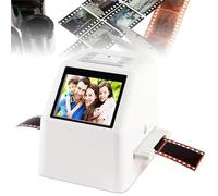 Scanner de Diapositives de Film avec écran LCD 2,4", convertisseur de Film numérique 22 MP, convertit Les Films 35 mm, 126, 110, Super 8, Diapositives, négatifs en JPEG
