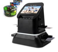 Scanner de diapositives de film haute résolution 1080p convertisseur numérique pour 35 mm 135 126 127 négatifs, avec écran LCD de 4,3", numérisation de vieilles photos 135/126 KPK au format JPEG