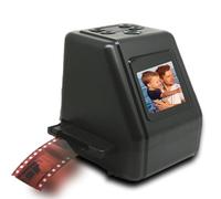 Scanner de Diapositives de Film Numérique, Scanner de Convertisseur de Diapositives de Film Tout-en-1 12 MP, Convertit Les Diapositives Négatives de Film 35 Mm, 126, 110, 8 Mm en