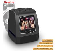Scanner de diapositives et de films négatifs USB 5MP 35mm avec écran couleur numérique LCD 2,3 pouces, convertisseur de films pour scanner SD USA Plug