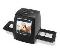 Scanner de diapositives et visionneuse de film de 35 mm, écran LCD de 6,1 cm, pour diapositives anciennes de 35 mm vers numérique, scanner négatif portable, comprend des adaptateurs de film à
