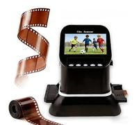 Scanner de Diapositives numériques Convertisseur Haute résolution avec Fonction d'aperçu Avant édition Convertir Les Diapositives négatives 35 mm 135 126 127 en JPEG numérique