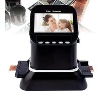 Scanner de diapositives, scanner de film haute résolution 120, convertisseur de film numérique 1080p, convertit les négatifs et diapositives 35 mm, 135, 126, 127 en JPEG numérique, prend en charge l