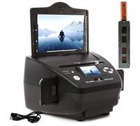 Scanner de Diapositives Scanner de Films numériques avec Grand écran LCD de 2,4 ", Scanner négatif à Haute résolution intégrée de 128 Mo de mémoire, pour 3 * 5/4 * 6/5 * 7 Photos en Papier