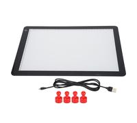 Scanner de diapositives sous table lumineuse, tablette lumineuse ultra-mince avec 3 niveaux de luminosité, source LED, alimentation USB, visionneuse