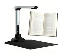 Scanner de Documents 10Mp, Scanner de Livres Portable HD avec Mise au Point Automatique, numérisation Rapide A4 pour Bureau, école, Maison et Usage Professionnel