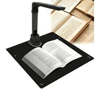 Scanner de Documents 16Mp avec OCR, Scanner de Livres HD à Plat avec Affichage en Temps réel, Scanner Portable pour Bureau, école et Entreprise