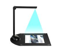 Scanner de documents A3 8 MP haute avec reconnaissance OCR - Optimisation d'image LED pour PC Windows