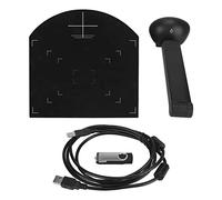 Scanner de Documents avec Appareil Photo, Scanner de Livres USB Portable 5 MP 2592 X 1944 avec Lumière LED, Technologie OCR, Conception Pliable, pour Bureau, Bibliothèque, école,