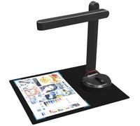 Scanner de Documents, Caméra USB 12MP avec Reconnaissance OCR | Scan A4 450×450mm, Redressement Automatique, Design Pliable à 90°, Conversion Word PDF TXT pour Bureau et Enseignement