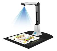 Scanner de documents d'appareil photo pour enseignants - Scanner de livre portable - Taille de capture A4 8 MP HD - Scanner photo professionnel