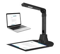Scanner de documents pliable avec appareil photo 12 MP, caméra de documents avec desserrage, capture A3/A4, OCR 200 langues pour Windows XP/Vista/7 et supérieur