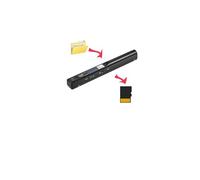 Scanner de documents portable, scanner d'image couleur portable offrant une haute résolution 900 DPI 300 DPI 600 DPI 600 DPI, télécharge des images sur l'ordinateur via un câble USB, sans pilote