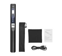 Scanner de Documents Portable Scanner portatif sans Fil de Baguette Tenu dans la Main, Interface de Type-c d'écran d'affichage à Cristaux liquides de Format JPG/PDF du Format A4 900DPI avec Le Sac de