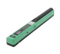 Scanner de Documents Portatif, Scanner D'Images Portatif 900DPI avec Sac de Rangement, Scanner de Photos pour Les Affaires, Les Photos, Les Images, Les Reçus, Les Livres (Green)