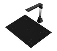 Scanner de Documents Professionnel A4, Capteur CMOS 8MP, Résolution 3264x2488, OCR Intelligent, Mise au Point Fixe, 6 LED, Base Pliable, Compatible Windows