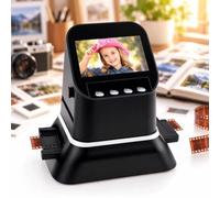 Scanner de film 35 Mm 120, numériseur de diapositives LCD 4,3 | 22MP Résolution Interpolée, 14MP Optique, 4,3 Pouces LCD, Pour La Migration Du Film à Numérique