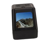 Scanner de film avec écran de 2 pouces de 64 Go de la carte mémoire Scanner de diapositives pour 135 126 110 Super NOENN8MM négatifs en noir