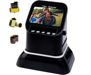 Scanner de film, écran LCD haute résolution 120, scanner de film numérique 22 MP, convertit les anciens 135 35 mm, 120, 126, 127 négatifs en JPEG, avec écran d'aperçu