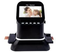 Scanner de film et de diapositive, écran LCD de 4,3", 22 MP, prend en charge les films 35 mm, 135, 127, 126, couleur, noir et blanc, négatif, positif