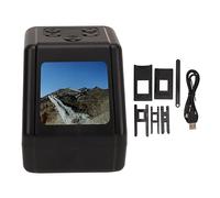 Scanner de film et diapositives haute résolution 12 MP, convertit 135, 126, 110, 8 mm en photos numériques JPG, scanner négatif multiformat rapide avec écran de 2" et convertisseur de photos