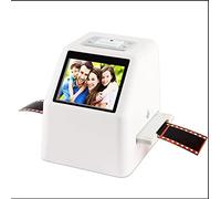 Scanner de film haute résolution, convertisseur de négatifs 22 MP avec écran LCD de 2,4 pouces, convertit diapositives et négatifs en JPEG