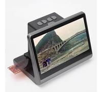 Scanner de film numérique, convertisseur négatif et diapositive avec écran LCD de 7", visionneuse professionnelle pour photos 135/126/110