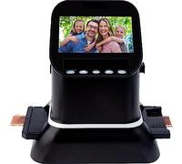 Scanner de Film numérique, Scanner de Film Haute résolution 120, avec écran LCD 4,3 '', Double Alimentation, convertit 35 mm, 135, 126, 127 Films/Diapositives/négatifs en Photos numériques JPEG
