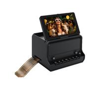Scanner de Films à Écran Rabattable de 5 Pouces, Transfert Sans Fil WiFi Vers Téléphone, Numériseur et Convertisseur de Photos Haute Résolution